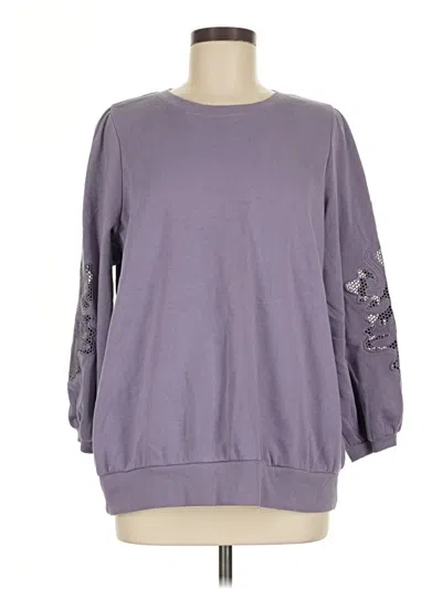 Pre-owned Torrid Sweatshirt In Purple