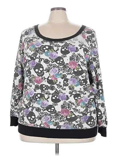Pre-owned Torrid Sweatshirt In Purple