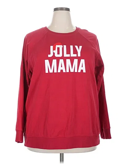 Pre-owned Torrid Sweatshirt In Red