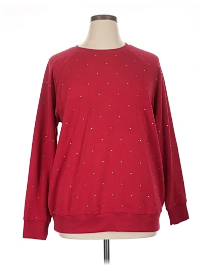 Pre-owned Torrid Sweatshirt In Red