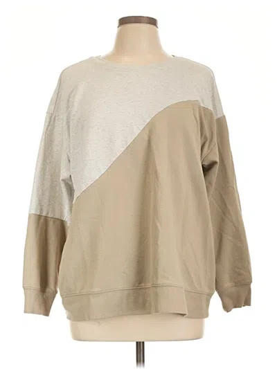 Pre-owned Torrid Sweatshirt In Tan