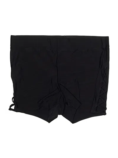 Pre-owned Torrid Swimsuit Bottoms In Black