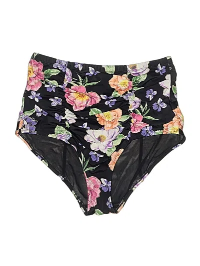 Pre-owned Torrid Swimsuit Bottoms In Black