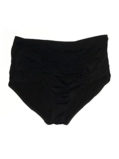 Pre-owned Torrid Swimsuit Bottoms In Black