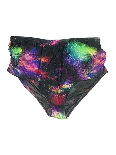 Pre-owned Torrid Swimsuit Bottoms In Black