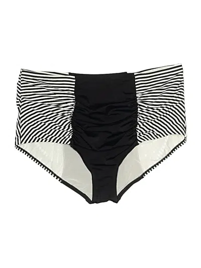 Pre-owned Torrid Swimsuit Bottoms In Black