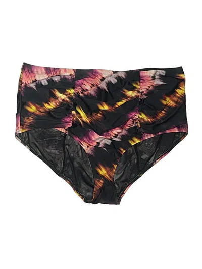 Pre-owned Torrid Swimsuit Bottoms In Black