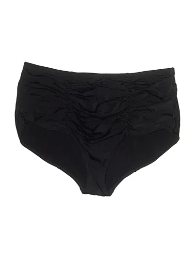Pre-owned Torrid Swimsuit Bottoms In Black