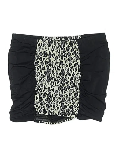 Pre-owned Torrid Swimsuit Bottoms In Black