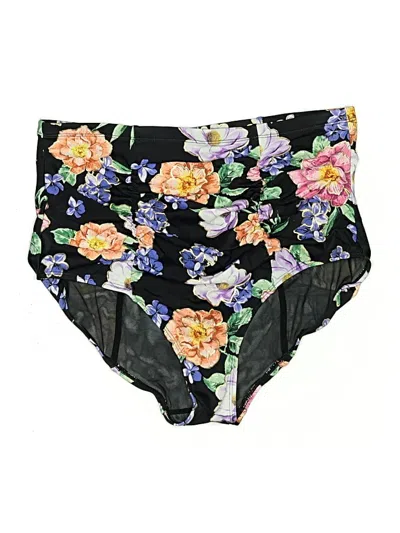 Pre-owned Torrid Swimsuit Bottoms In Black