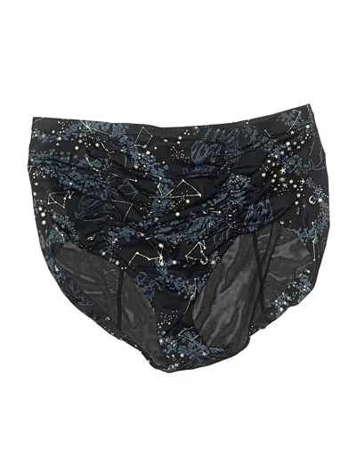 Pre-owned Torrid Swimsuit Bottoms In Blue