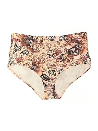 Pre-owned Torrid Swimsuit Bottoms In Gold