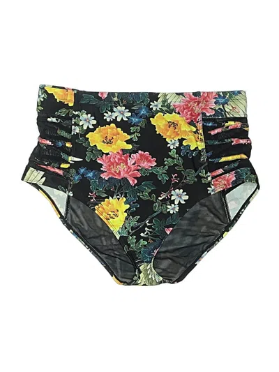 Pre-owned Torrid Swimsuit Bottoms In Green