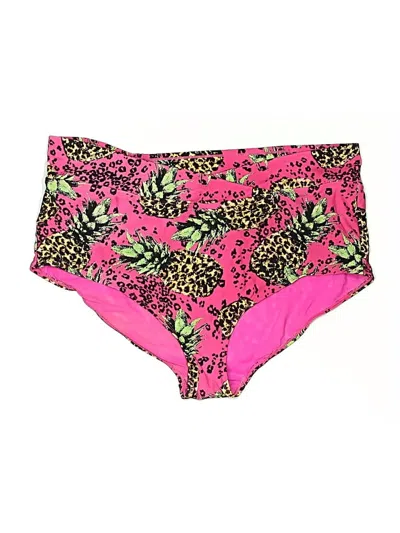 Pre-owned Torrid Swimsuit Bottoms In Pink