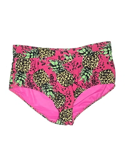 Pre-owned Torrid Swimsuit Bottoms In Pink