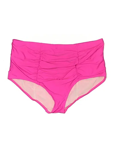 Pre-owned Torrid Swimsuit Bottoms In Pink