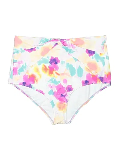 Pre-owned Torrid Swimsuit Bottoms In Purple