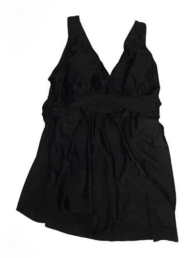 Pre-owned Torrid Swimsuit Cover Up In Black