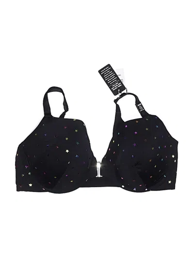 Torrid Swimsuit Top Black Stars Pattern Swimwear