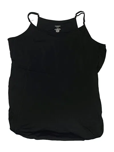 Pre-owned Torrid Swimsuit Top Black Swimwear