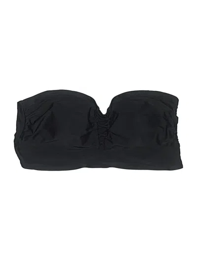 Pre-owned Torrid Swimsuit Top Black Swimwear