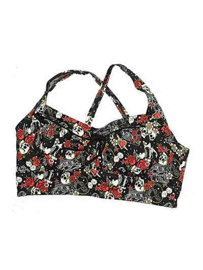 Pre-owned Torrid Swimsuit Top Black Swimwear