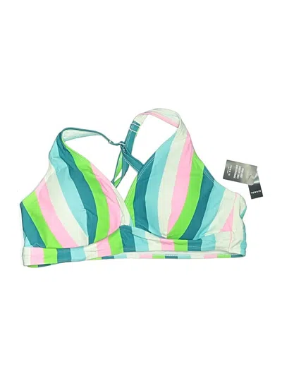 Torrid Swimsuit Top Green Swimwear