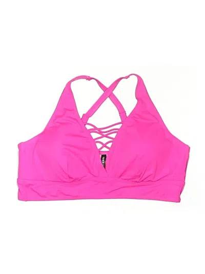 Pre-owned Torrid Swimsuit Top Pink Swimwear