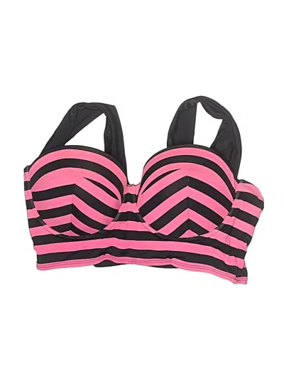 Pre-owned Torrid Swimsuit Top Pink Swimwear