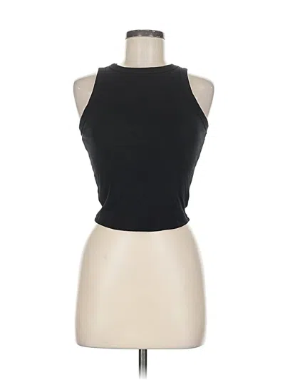 Pre-owned Torrid Tank Top Black Halter Neckline Tops