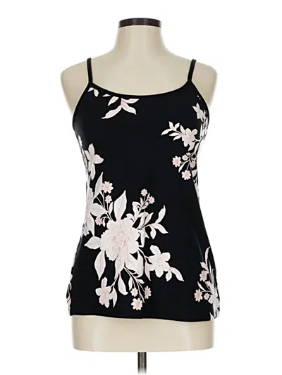 Pre-owned Torrid Tank Top Black Halter Neckline Tops