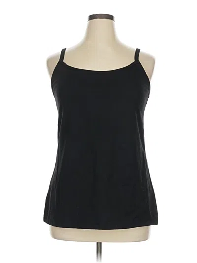 Pre-owned Torrid Tank Top Black Halter Neckline Tops
