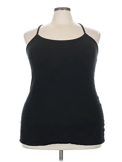 Pre-owned Torrid Tank Top Black Halter Neckline Tops