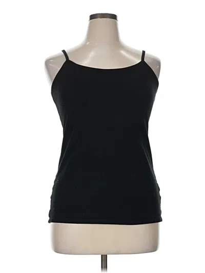 Pre-owned Torrid Tank Top Black Halter Neckline Tops