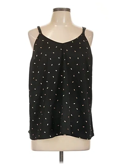 Pre-owned Torrid Tank Top Black Halter Neckline Tops