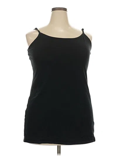 Pre-owned Torrid Tank Top Black Halter Neckline Tops