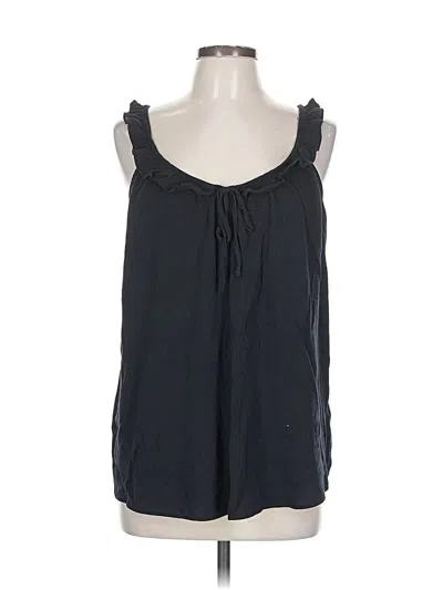 Pre-owned Torrid Tank Top Black Halter Neckline Tops