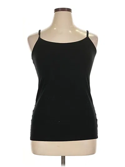 Pre-owned Torrid Tank Top Black Halter Neckline Tops