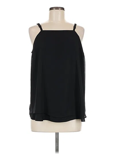 Pre-owned Torrid Tank Top Black Halter Neckline Tops