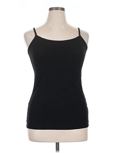 Pre-owned Torrid Tank Top Black Halter Neckline Tops