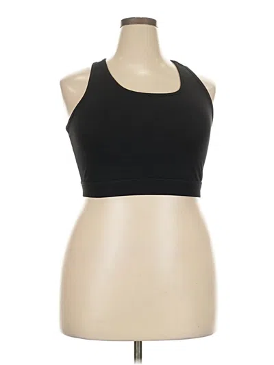 Pre-owned Torrid Tank Top Black Halter Neckline Tops