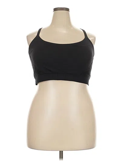Pre-owned Torrid Tank Top Black Halter Neckline Tops