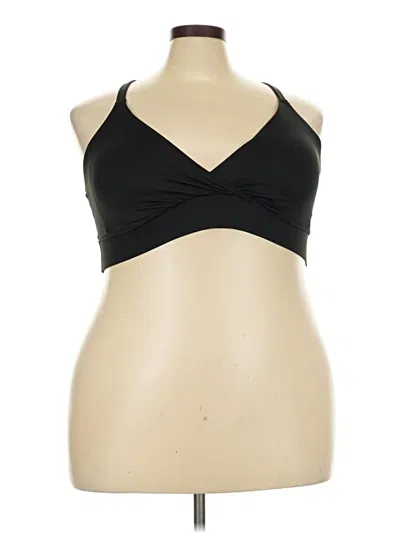 Pre-owned Torrid Tank Top Black Halter Neckline Tops