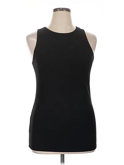 Pre-owned Torrid Tank Top Black Mock Neckline Tops