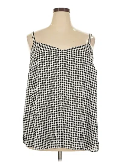 Pre-owned Torrid Tank Top Black Square Neckline Tops