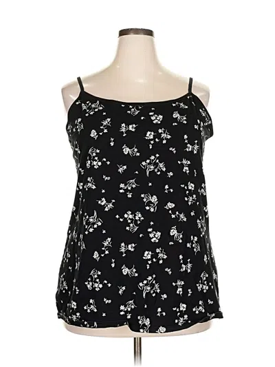 Pre-owned Torrid Tank Top Black Strapless Neckline Tops
