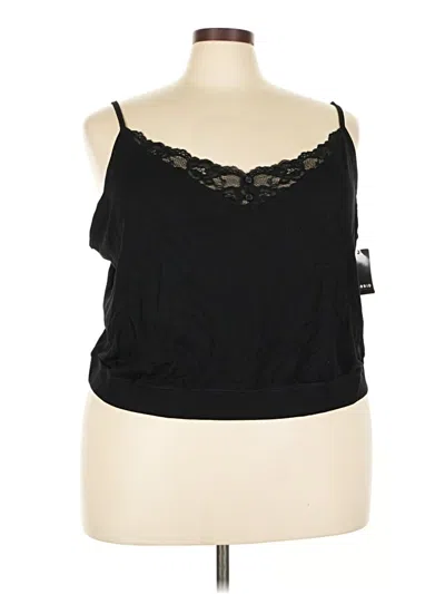 Pre-owned Torrid Tank Top Black Strapless Neckline Tops