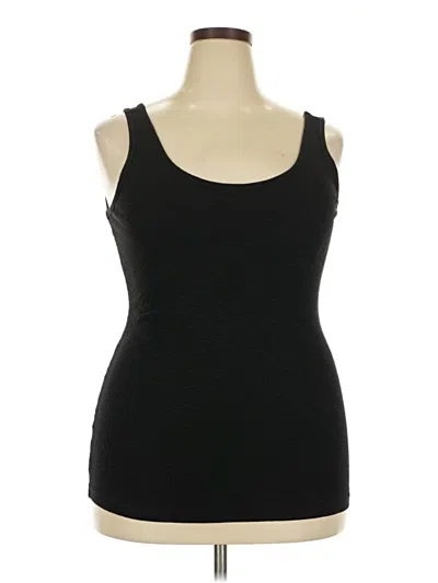 Pre-owned Torrid Tank Top Black Strapless Neckline Tops