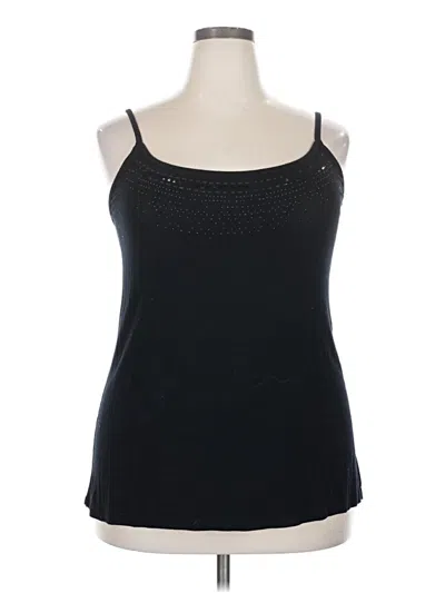 Pre-owned Torrid Tank Top Black Strapless Neckline Tops