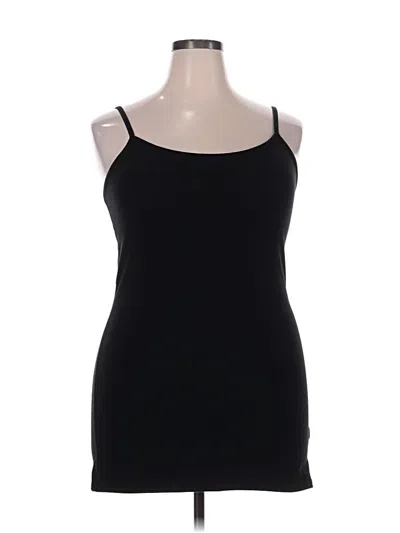 Pre-owned Torrid Tank Top Black Strapless Neckline Tops